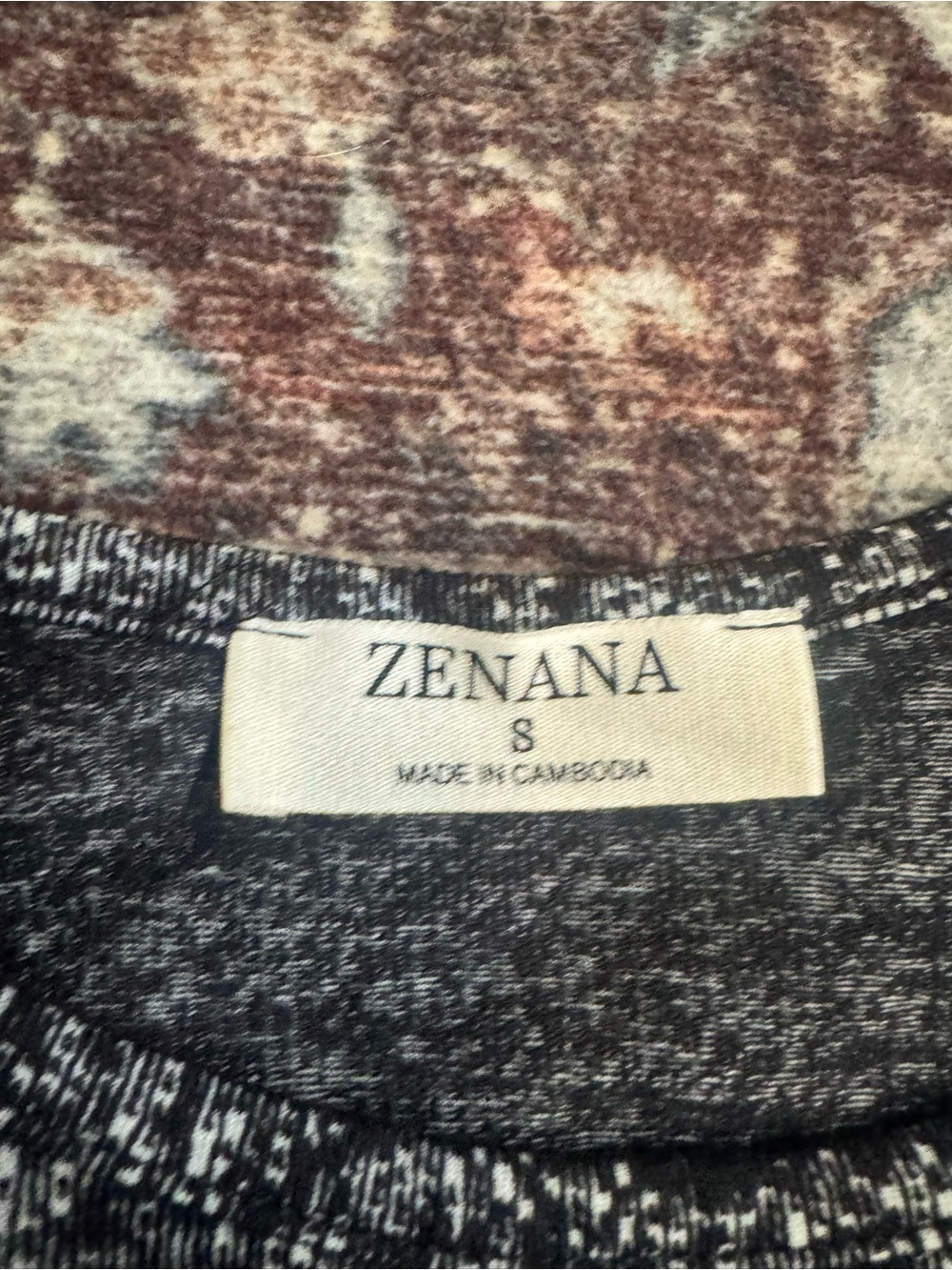 Zenana Black & Gray Sleeveless Romper - Picture 2 of 2